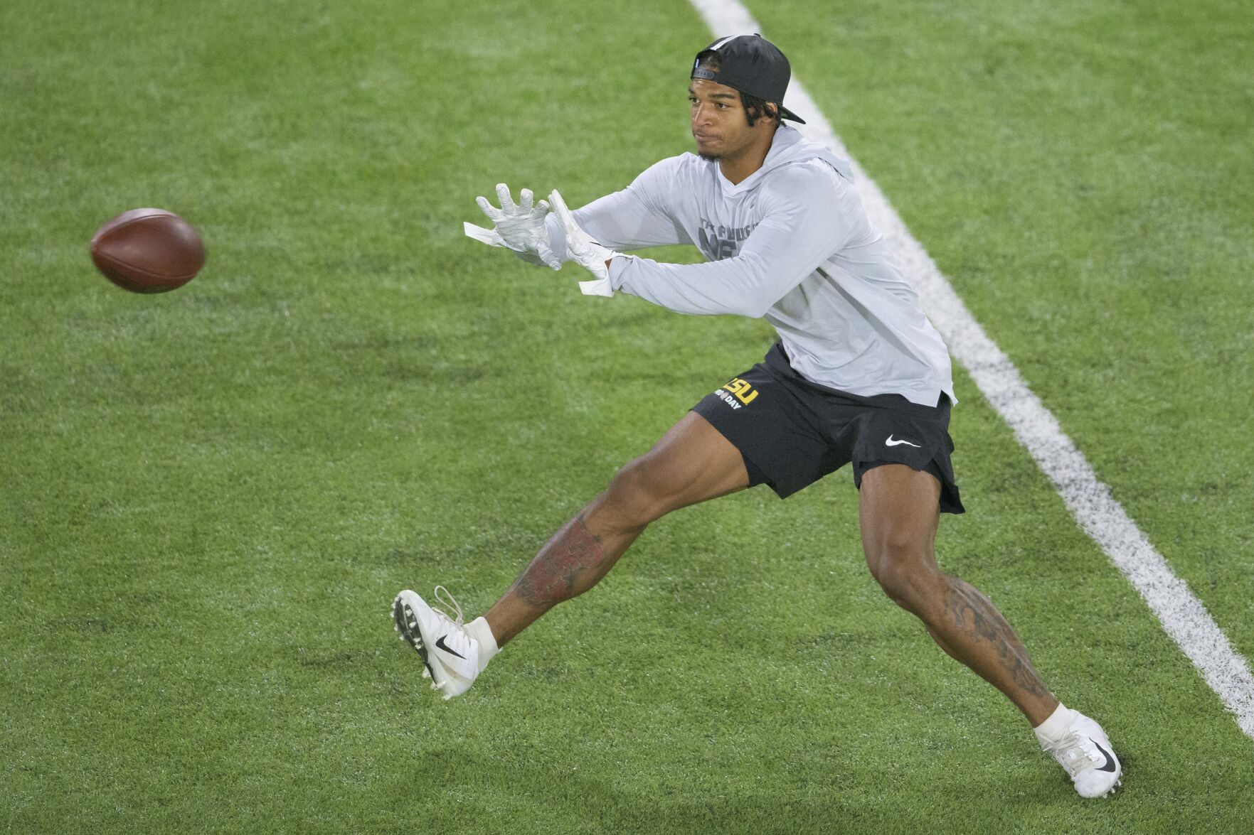 LSU NFL Pro Day Football